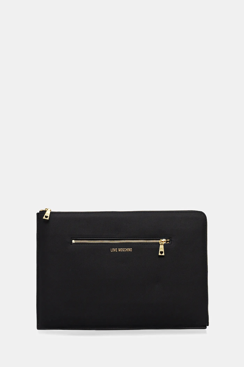 Love Moschino husă laptop culoarea negru, JC5688PP0NKD0000