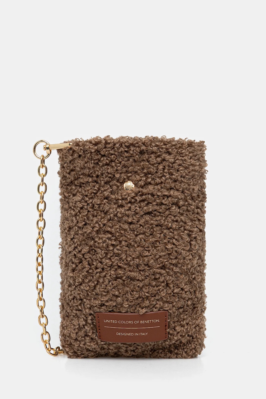 United Colors of Benetton carcasă de telefon culoarea maro, 6RUDDY091