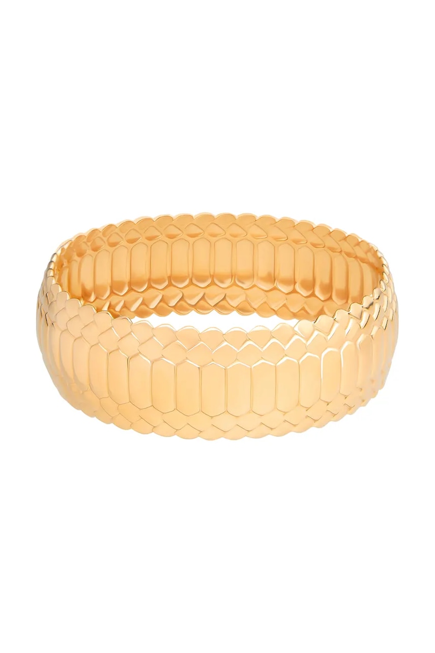 Επιχρυσωμένο βραχιόλι Lilou Snake