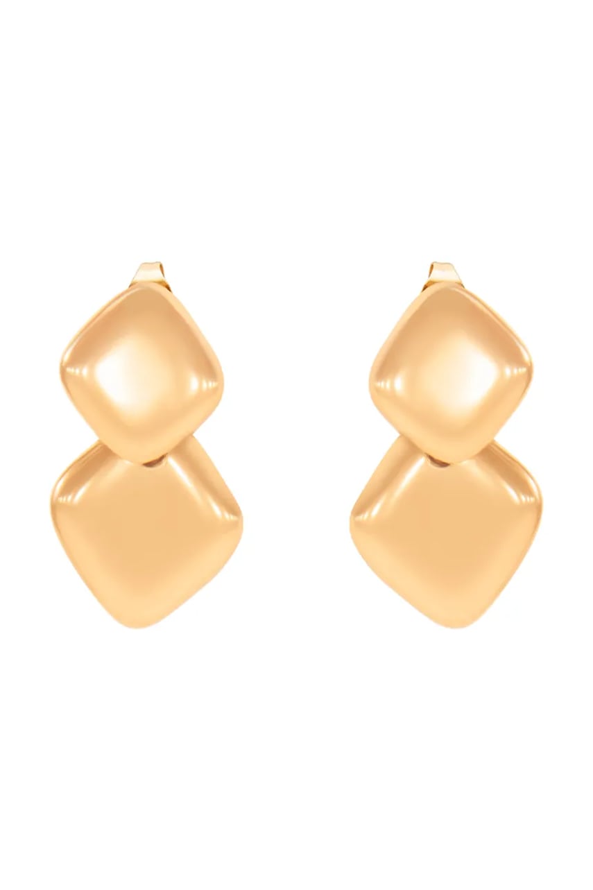 Επιχρυσωμένα σκουλαρίκια Lilou Snake