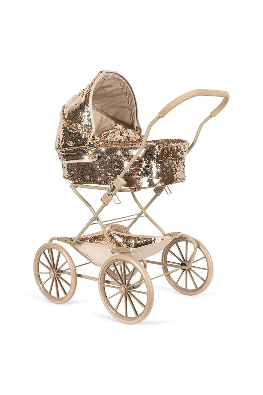Коляска для кукол Konges Sløjd SPARKLY DOLL PRAM KS103985 Коляска для кукол Konges Sløjd SPARKLY DOLL PRAM KS103985