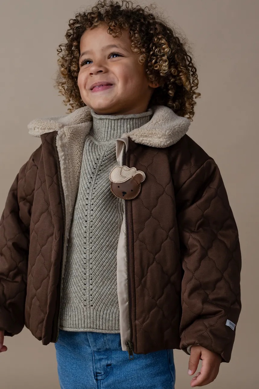 Dětská sponka Donsje Stanzen Clip Cowboy Bear (obrázek 3)