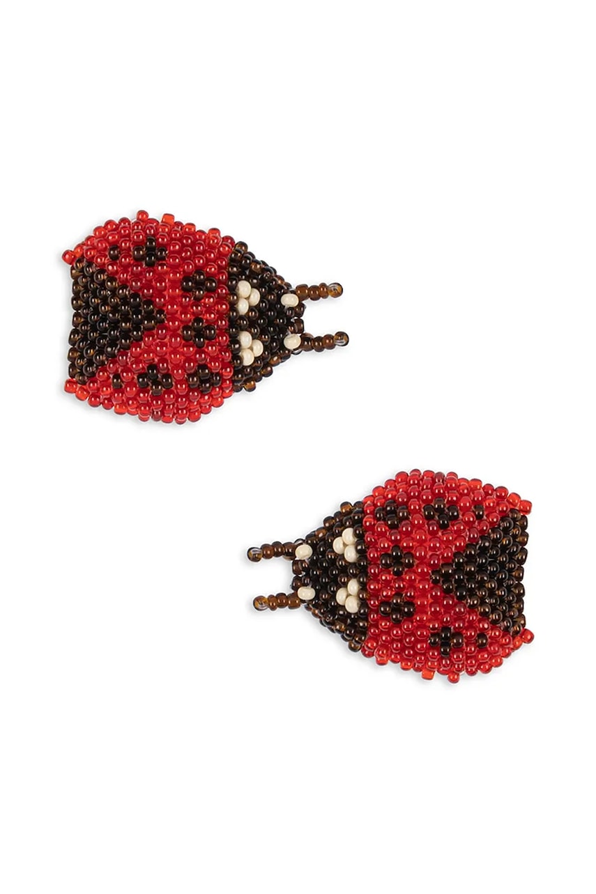 Заколки для волос Konges Sløjd 2 PACK LADYBUG BEADED HAIR CLIP KS103643 Заколки для волос Konges Sløjd 2 PACK LADYBUG BEADED HAIR CLIP KS103643