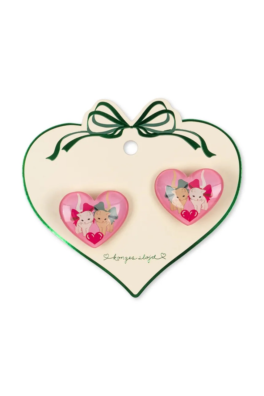 

Детски фиби за коса Konges Sløjd 2 PACK VILMA HAIR CLIP (2 броя) KS103654, Розов