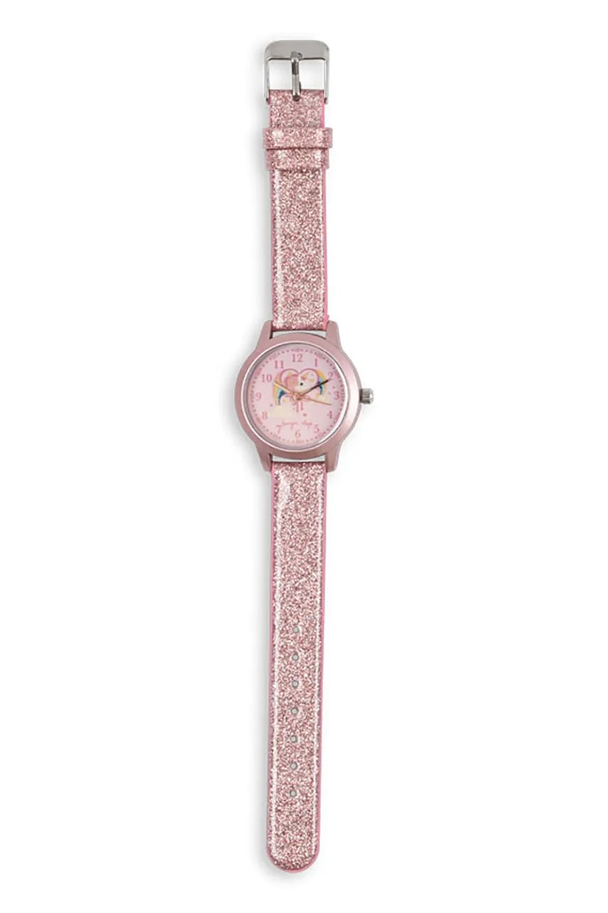 Konges Sløjd ceas copii KIDS WATCH GLITTER culoarea roz, KS104330
