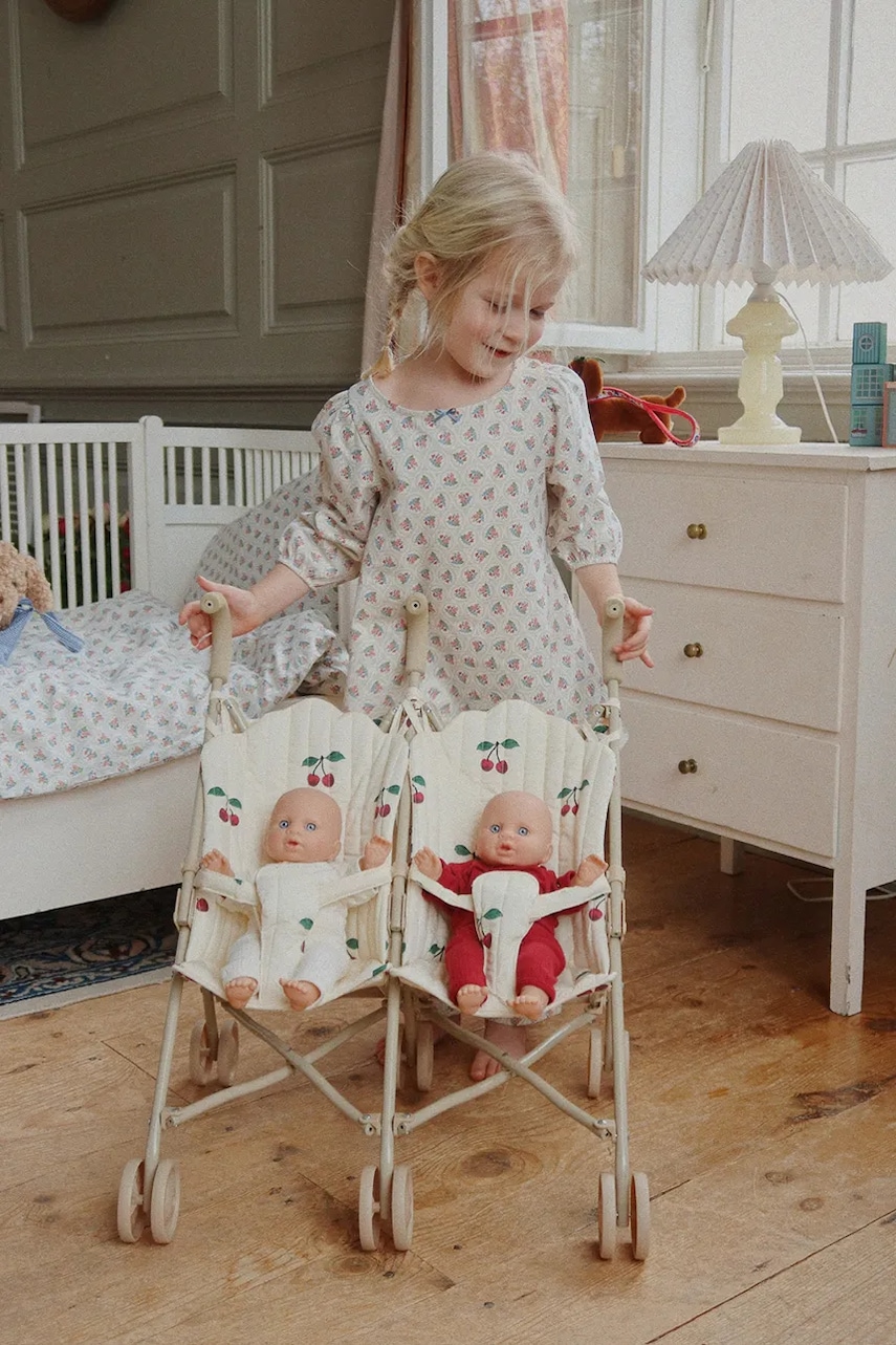 Levně Kočárek pro panenky Konges Sløjd TWIN DOLL STROLLER KS104455