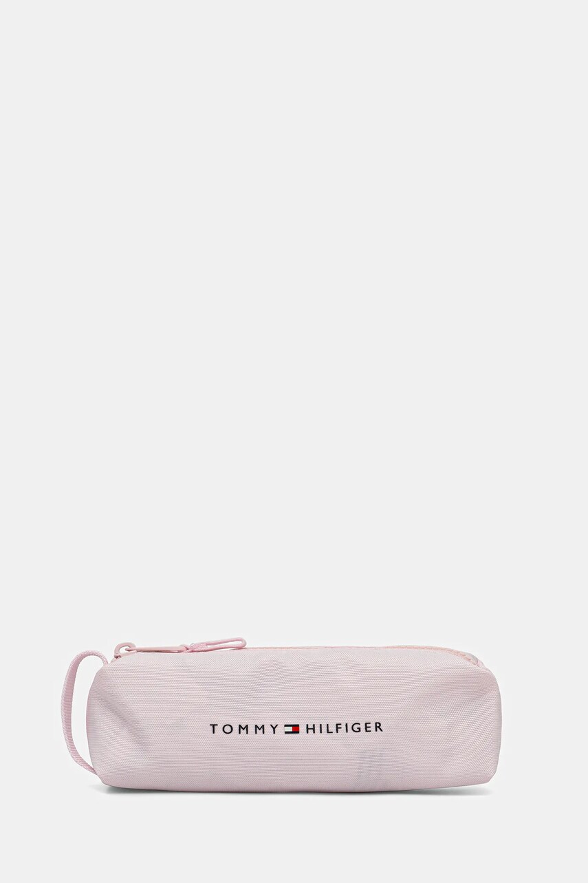 Levně Penál Tommy Hilfiger růžová barva, AU0AU01905