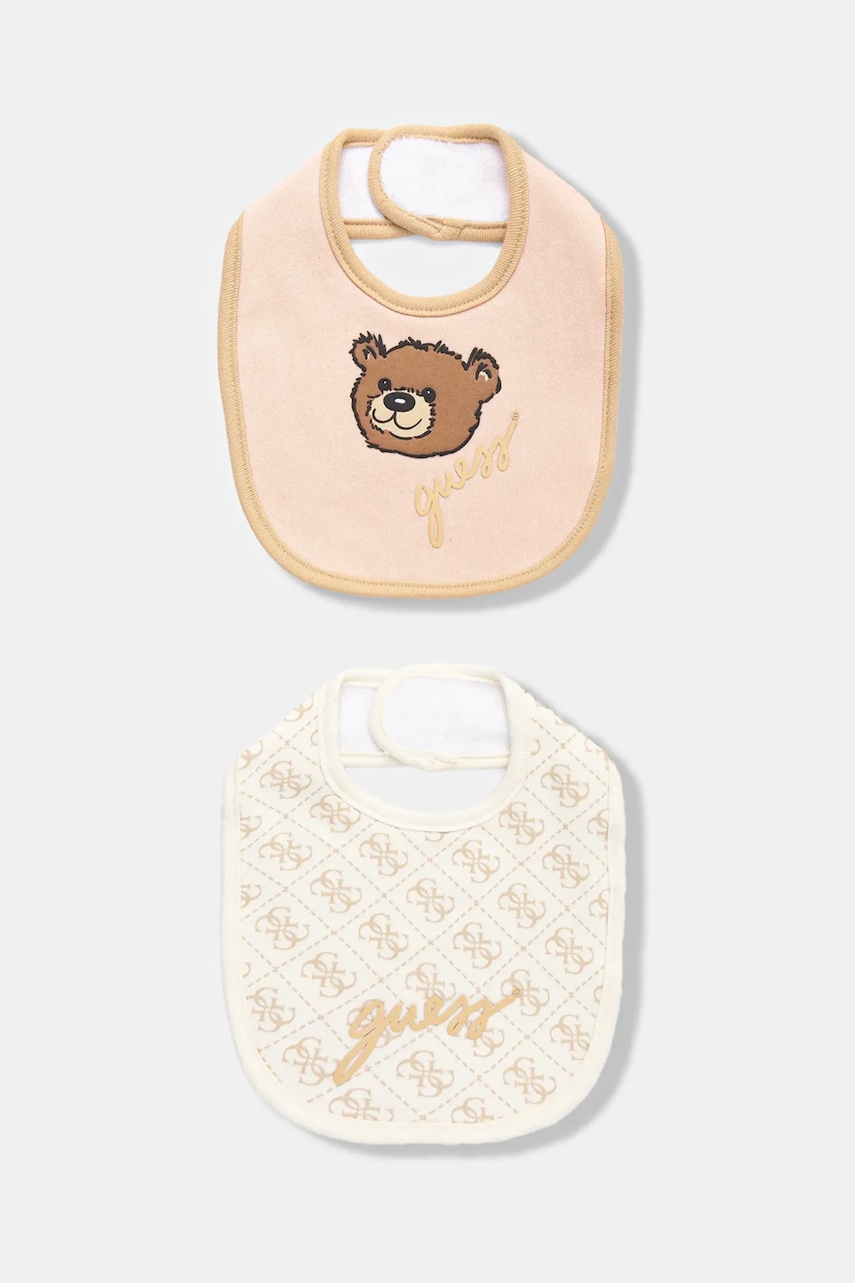 Levně Dětský bryndáček Guess 2-pack H5YW17 KA6W1