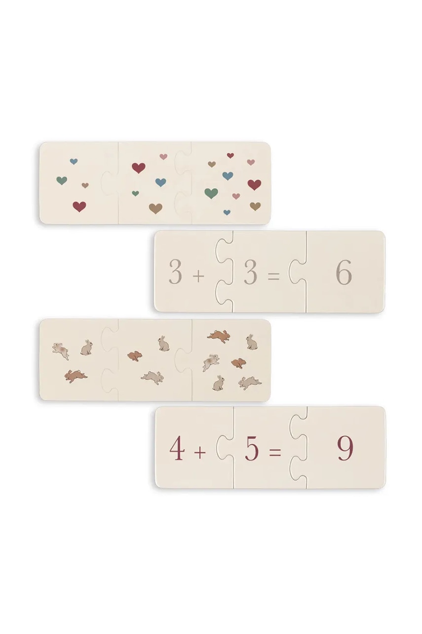 Пазлы Konges Sløjd CARDBOARD PUZZLE MATH FSC KS101450 Пазлы Konges Sløjd CARDBOARD PUZZLE MATH FSC KS101450