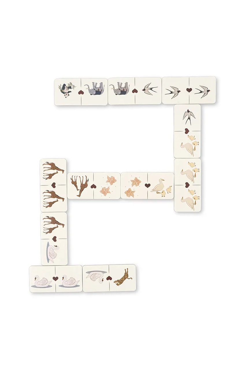 Домино Konges Sløjd ANIMAL DOMINOES GAME FSC KS103675 Домино Konges Sløjd ANIMAL DOMINOES GAME FSC KS103675