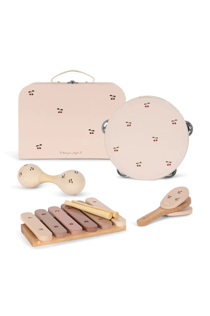 Levně Dětská hračka Konges Sløjd MUSIC SET CHERRY GLOSSY FSC KS104061