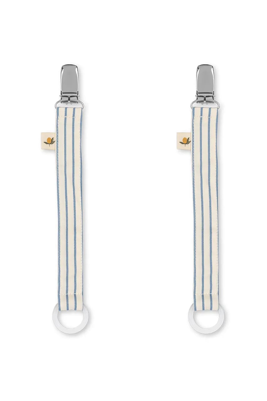 Konges Sløjd pandantiv pentru suzetă 2 PACK PACIFIER STRAP 2-pack KS103644