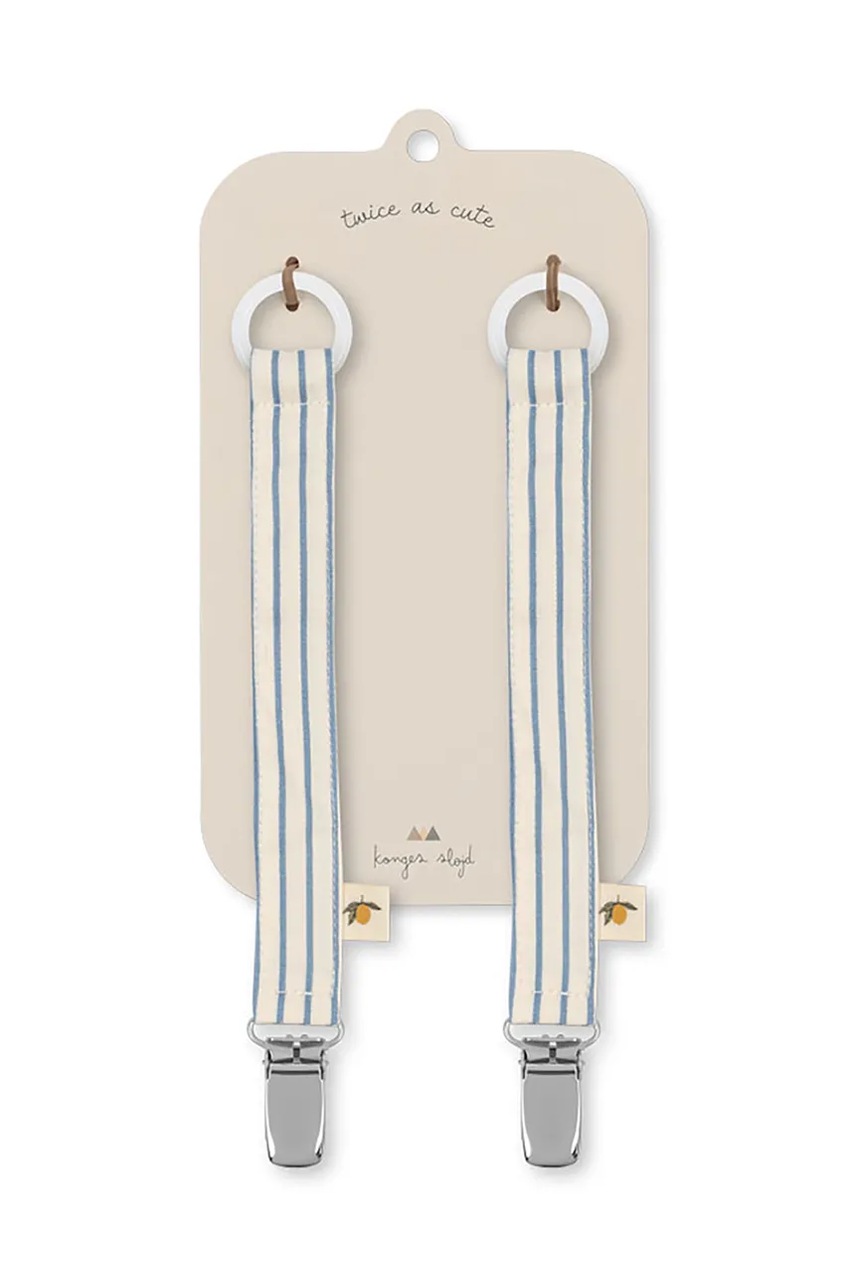 Подвеска для пустышки Konges Sløjd 2 PACK PACIFIER STRAP 2 шт KS103644