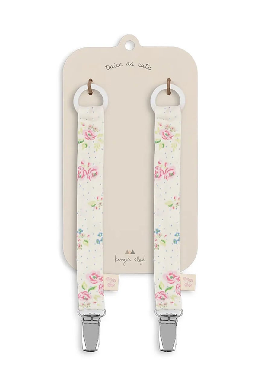 Подвеска для пустышки Konges Sløjd 2 PACK PACIFIER STRAP 2 шт KS103644 Подвеска для пустышки Konges Sløjd 2 PACK PACIFIER STRAP 2 шт KS103644