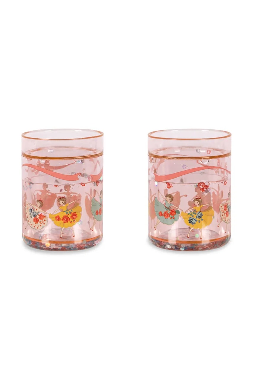 Konges Sløjd set căni 2 PACK GLITTER CUPS 2-pack KS103638