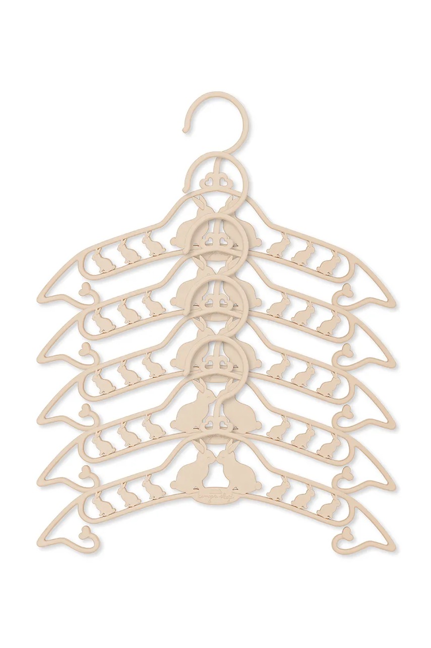 Konges Sløjd cuier pentru copii 5 PACK KIDS HANGER BUNNY 5-pack KS5092