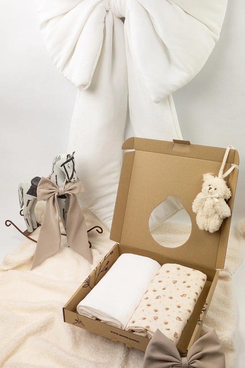 Bavlněná kojenecká plena Jamiks MIRLA 2-pack