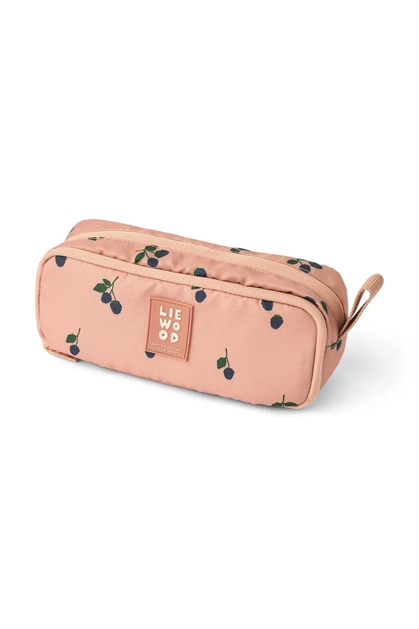 Liewood penar copii Andrey Pencil Case culoarea portocaliu, LW20092