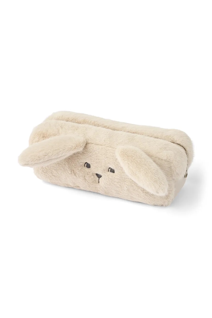 Liewood penar Beno Rabbit Pencil Case culoarea bej, LW20093