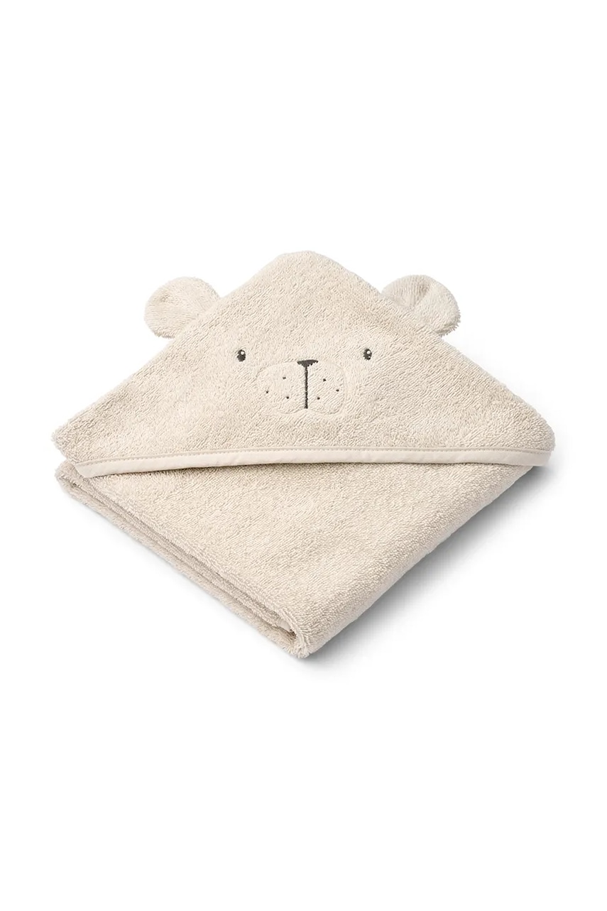 Liewood prosop Albert Polarbear Hooded towel LW20310