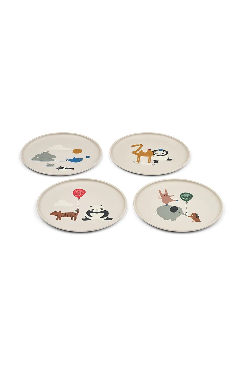 Набір тарілок Liewood Remco Plate 4-Pack 4-pack LW20699
