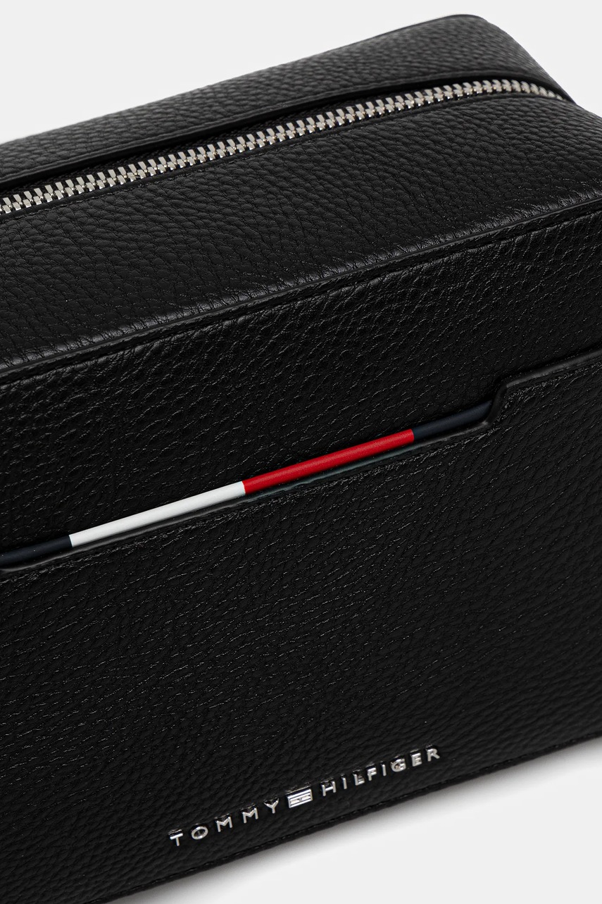 Νεσεσέρ καλλυντικών Tommy Hilfiger χρώμα: μαύρο, AM0AM13524 φωτογραφία