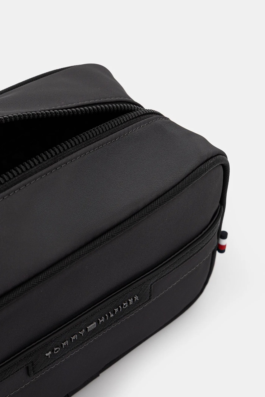 Νεσεσέρ καλλυντικών Tommy Hilfiger χρώμα: γκρι, AM0AM13525 φωτογραφία