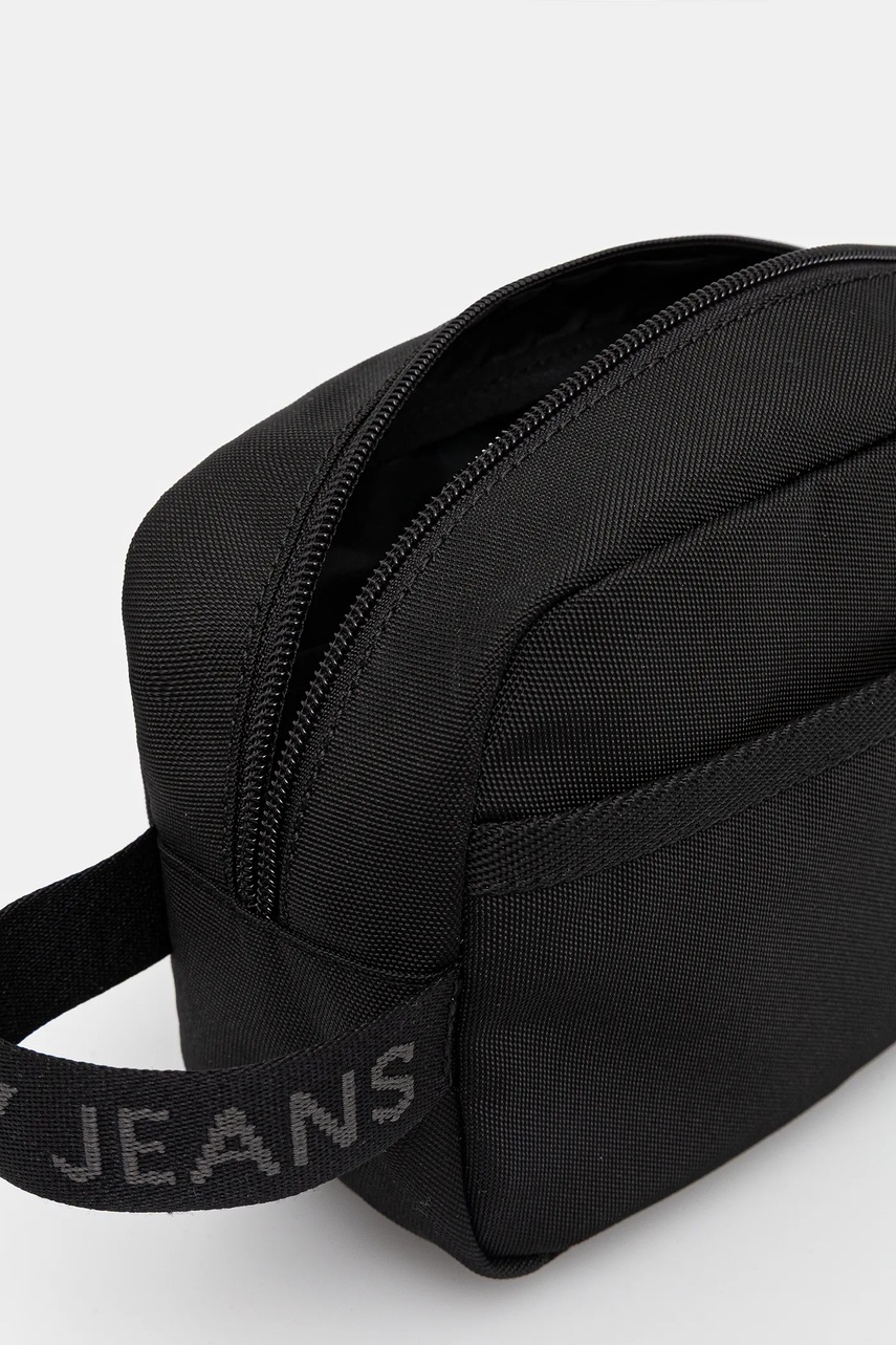 Νεσεσέρ καλλυντικών Tommy Jeans χρώμα: μαύρο, AM0AM13411 φωτογραφία