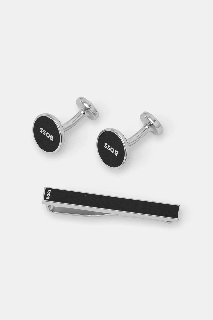 BOSS butoni și cleme pentru cravată 3-pack 50544120