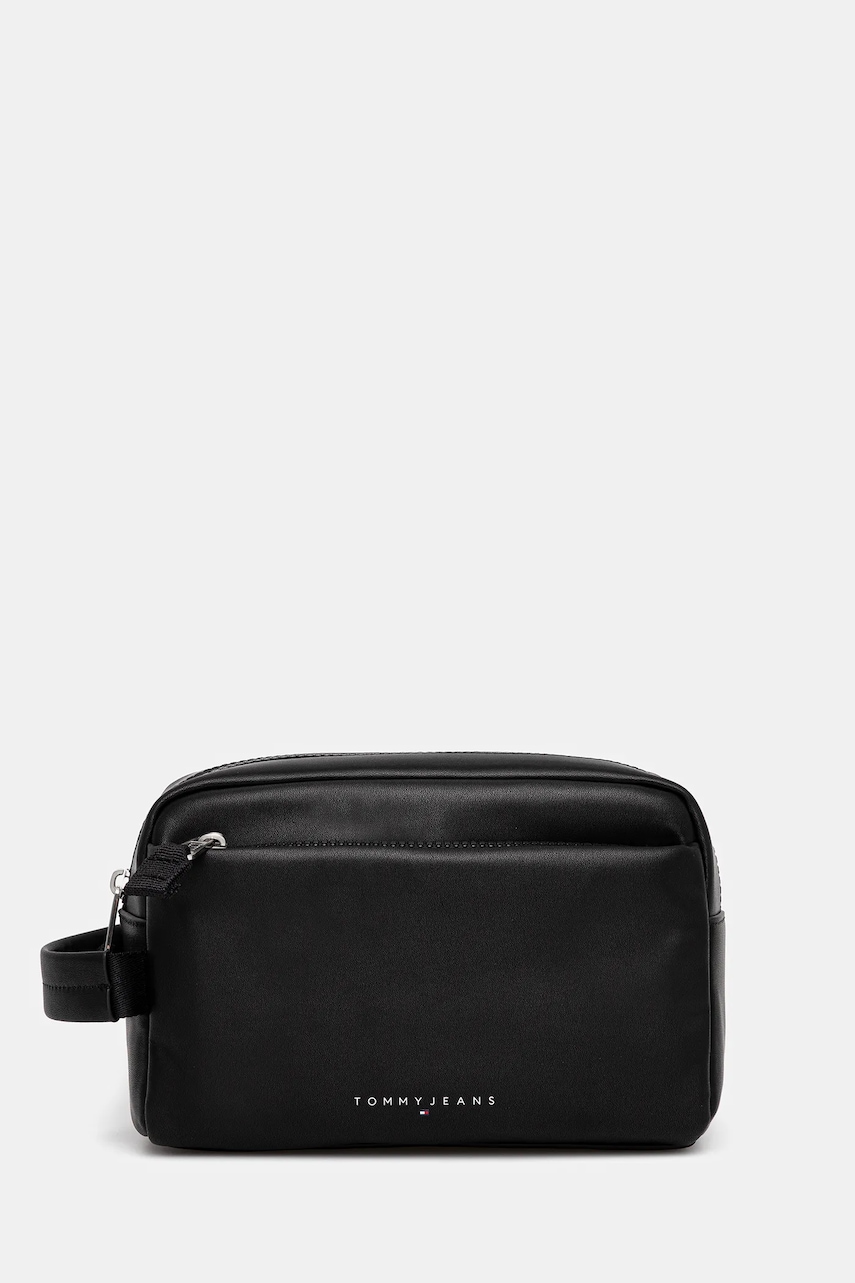 Tommy Jeans portfard culoarea negru, AM0AM13692