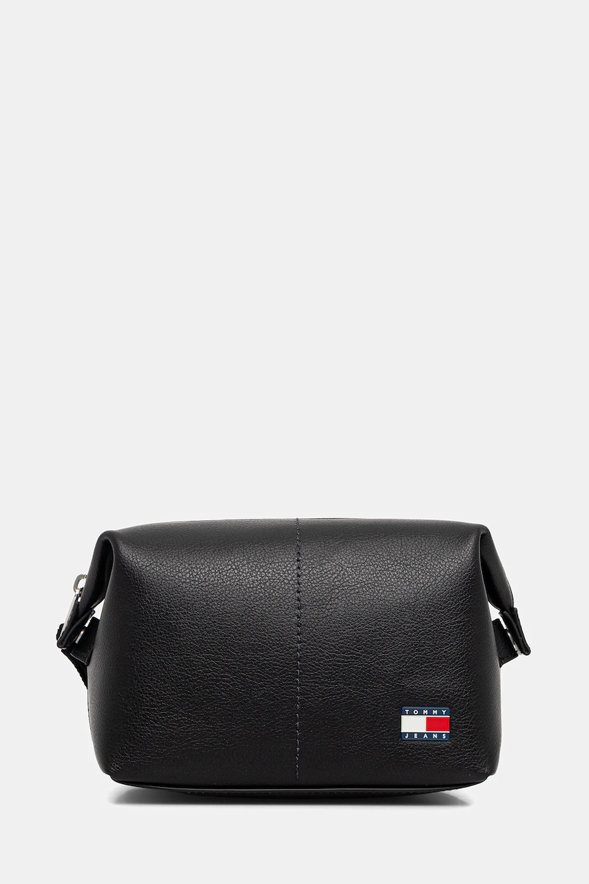 Tommy Jeans portfard culoarea negru, AM0AM13693