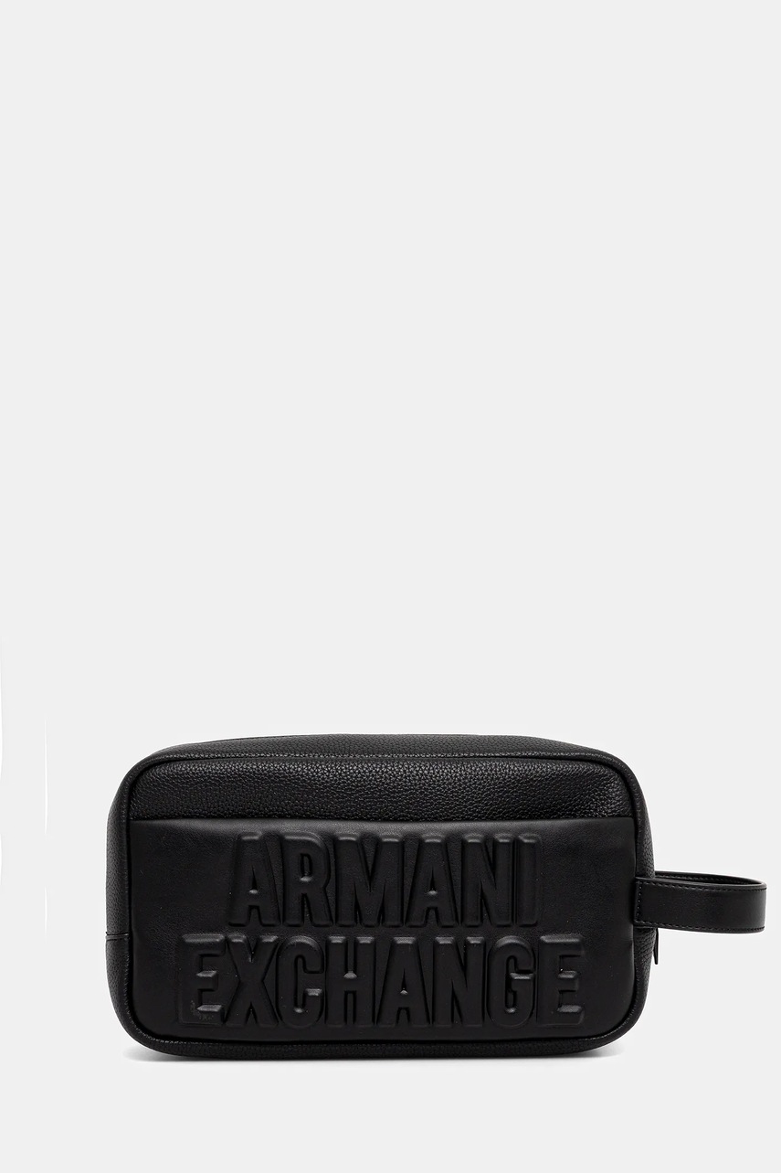 Levně Kosmetická taška Armani Exchange černá barva, XM002005 AF17211