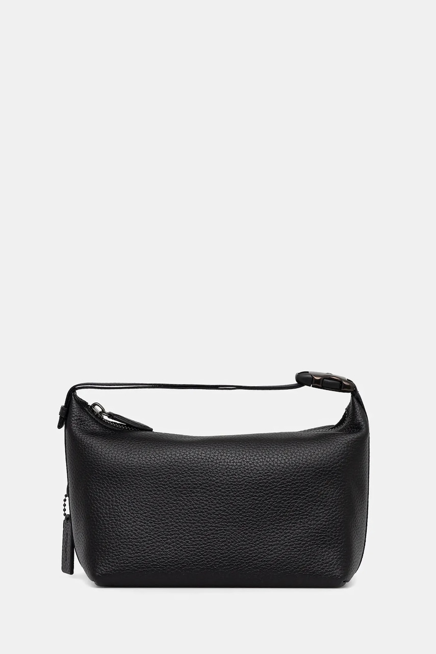 Coach punga cosmetice culoarea negru, CAN36
