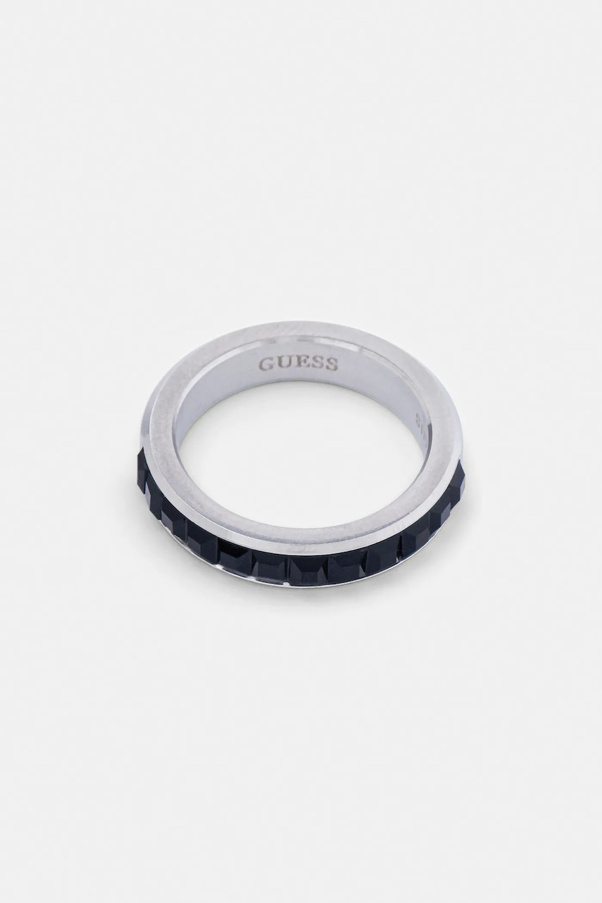 Levně Prstýnek Guess ECLIPSE NOIR pánský, JUMR05 100JW