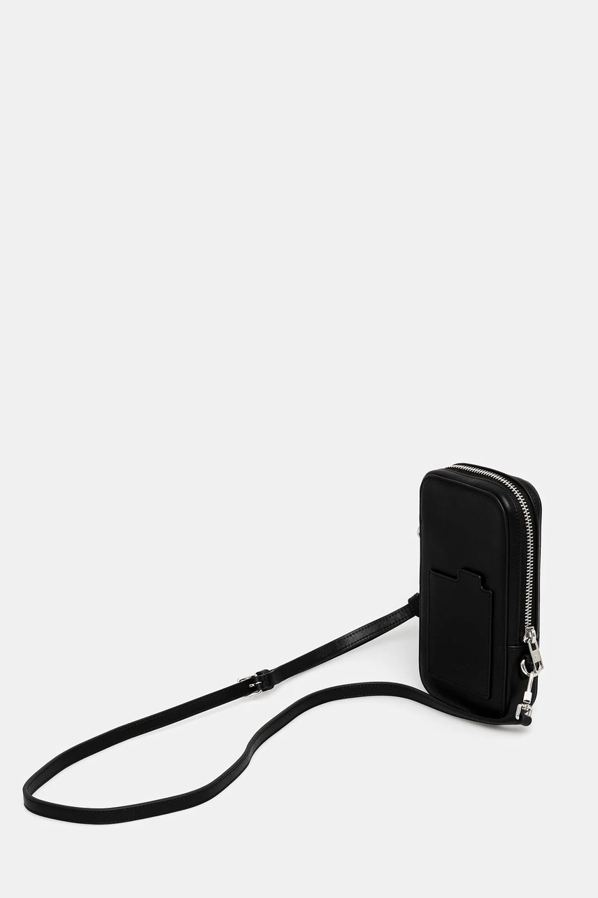 Кожаный чехол на телефон Kenzo цвет чёрный FF68PM808L40