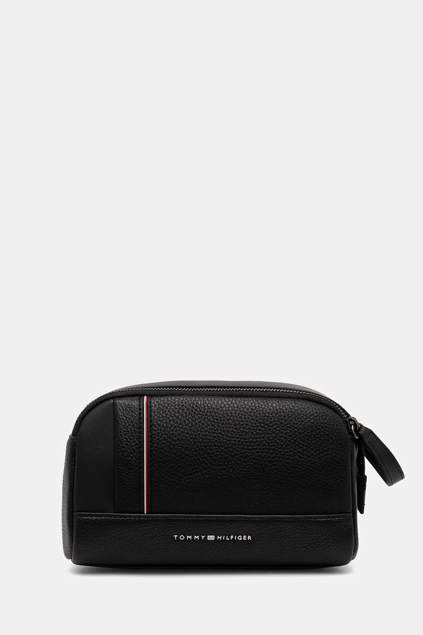 

Козметична чанта Tommy Hilfiger в черно AM0AM13748, Черен