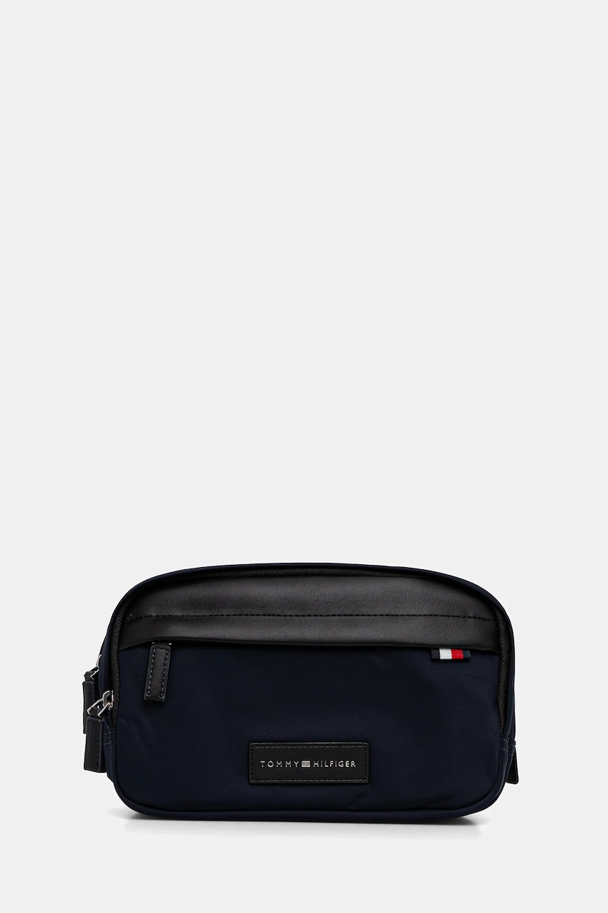 Levně Kosmetická taška Tommy Hilfiger tmavomodrá barva, AM0AM13746