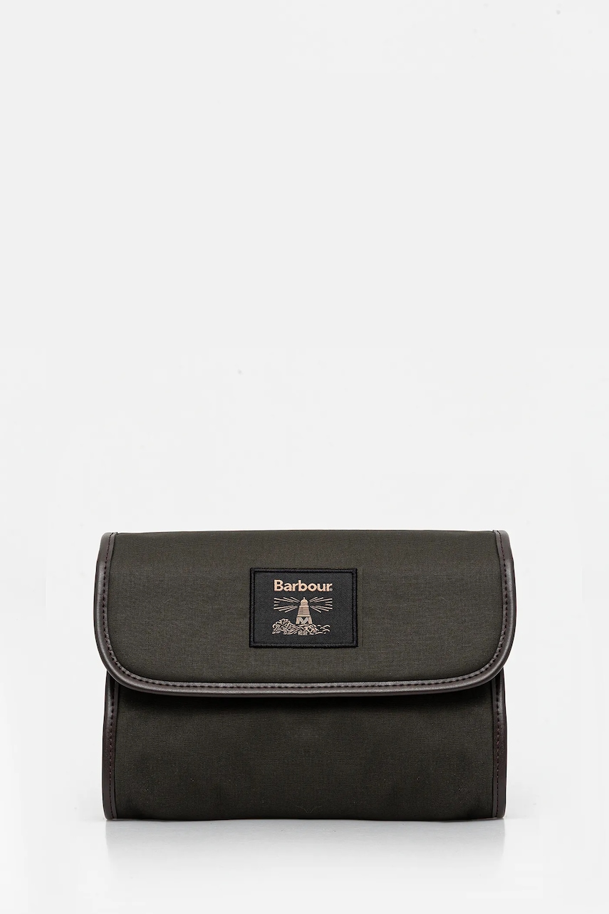 Barbour portfard culoarea verde, MAC0398