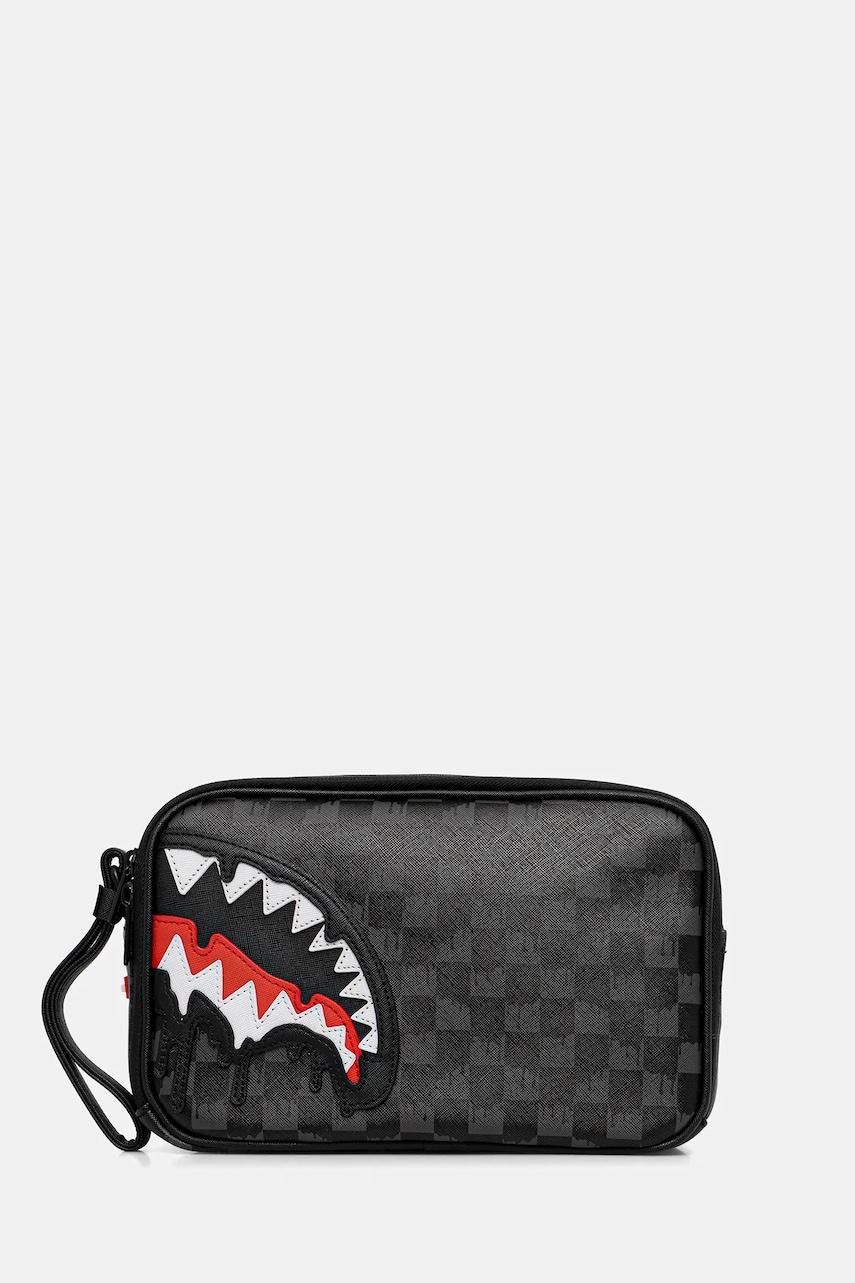 Sprayground portfard culoarea gri, 910B7968NSZ