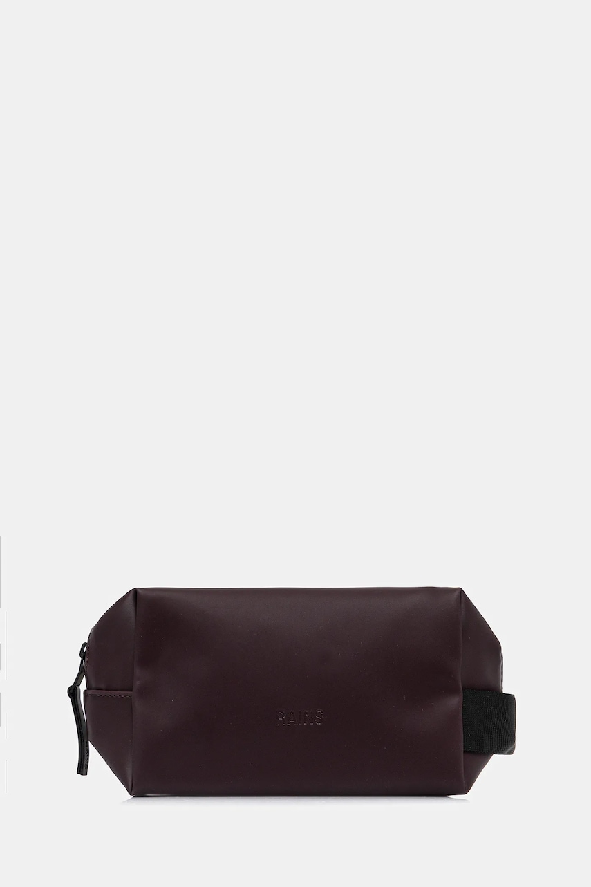 Rains portfard 15580 Wash Bag Small culoarea bordo, 15580