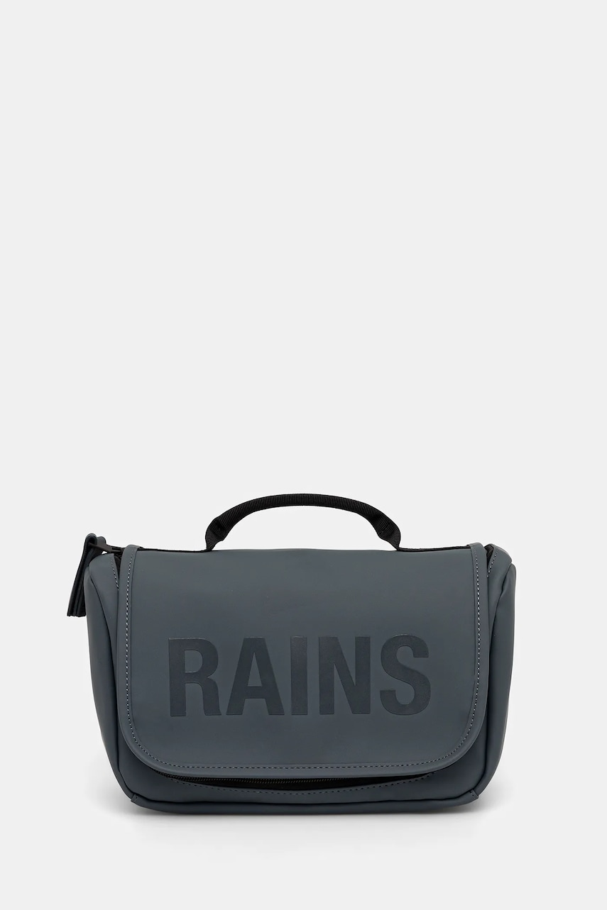 Rains portfard 16310 Texel Wash Bag culoarea gri, 16310