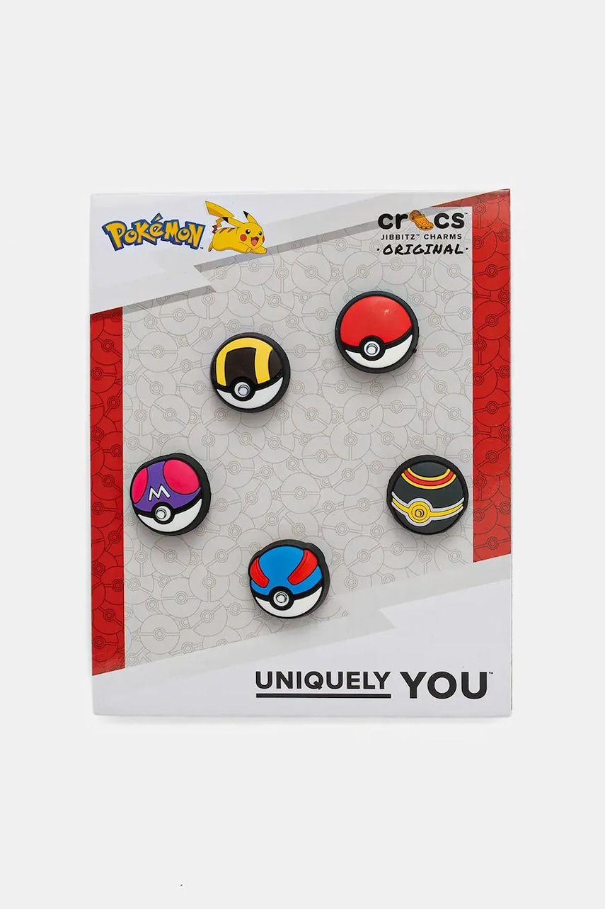 Crocs butoane pentru încălțăminte Poke Ball 5-pack 10015745