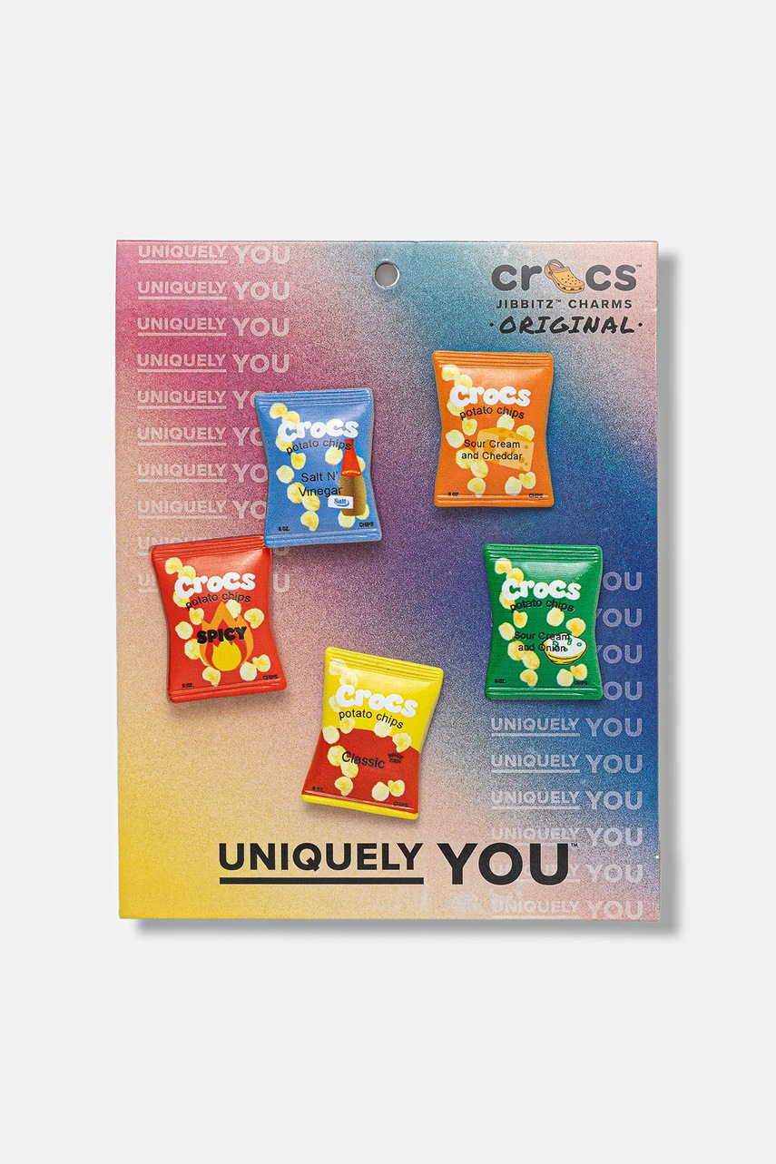 Levně Připínačky na obuv Crocs Chip Variety 5-pack 10015977
