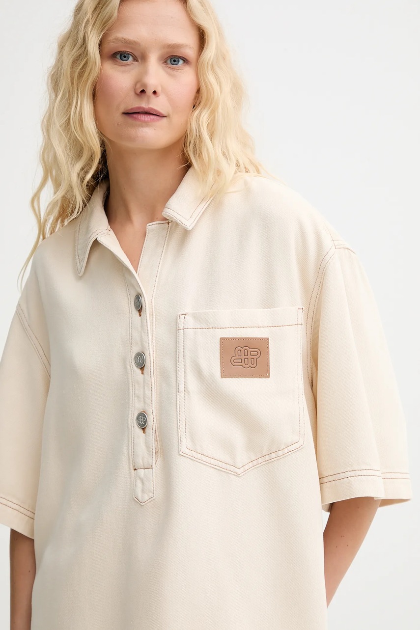 Džínová blůza MUNTHE PHOR (obrázek 4)