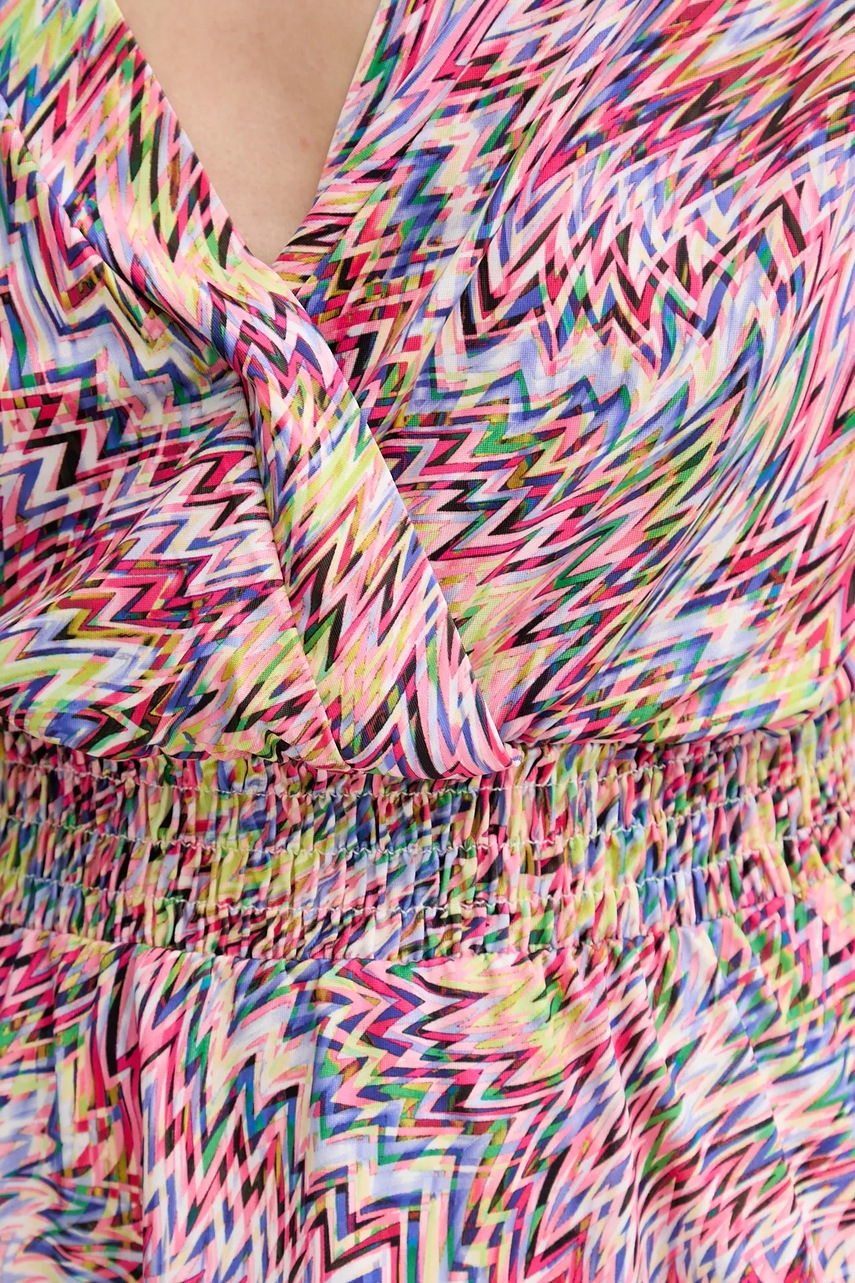 Μπλουζάκι Morgan χρώμα: ροζ, DPOKA φωτογραφία