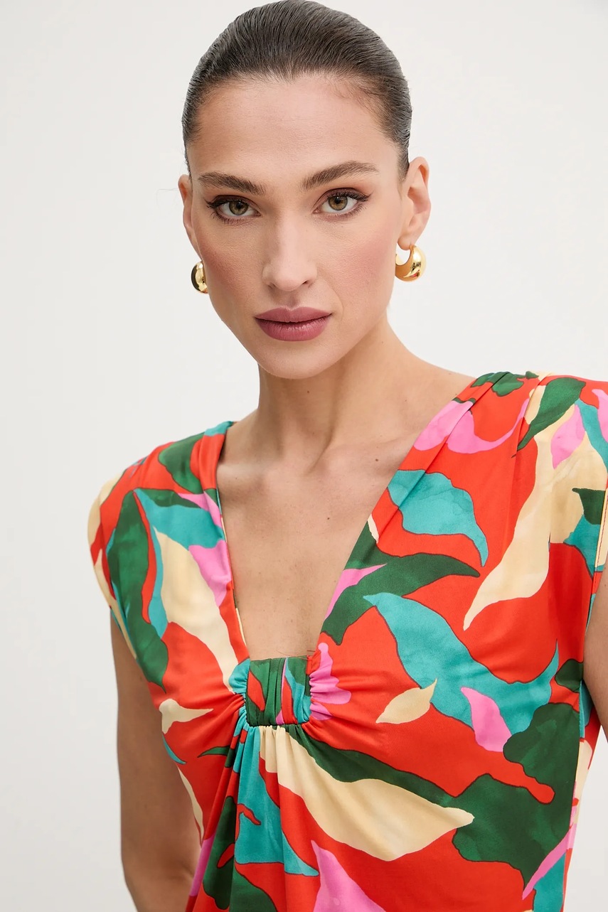 Μπλουζάκι Morgan χρώμα: πορτοκαλί, DIRE φωτογραφία