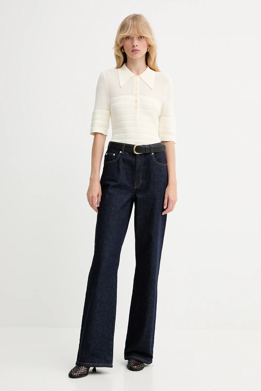 Поло Gestuz цвет бежевый 10910514