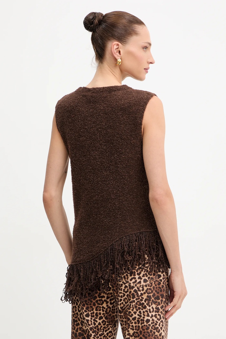 Γιλέκο με προσθήκη μαλλιού Simona Corsellini φωτογραφία