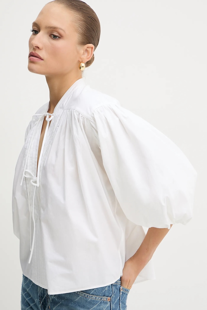 Bavlněná halenka BOSS Orange C_Bales