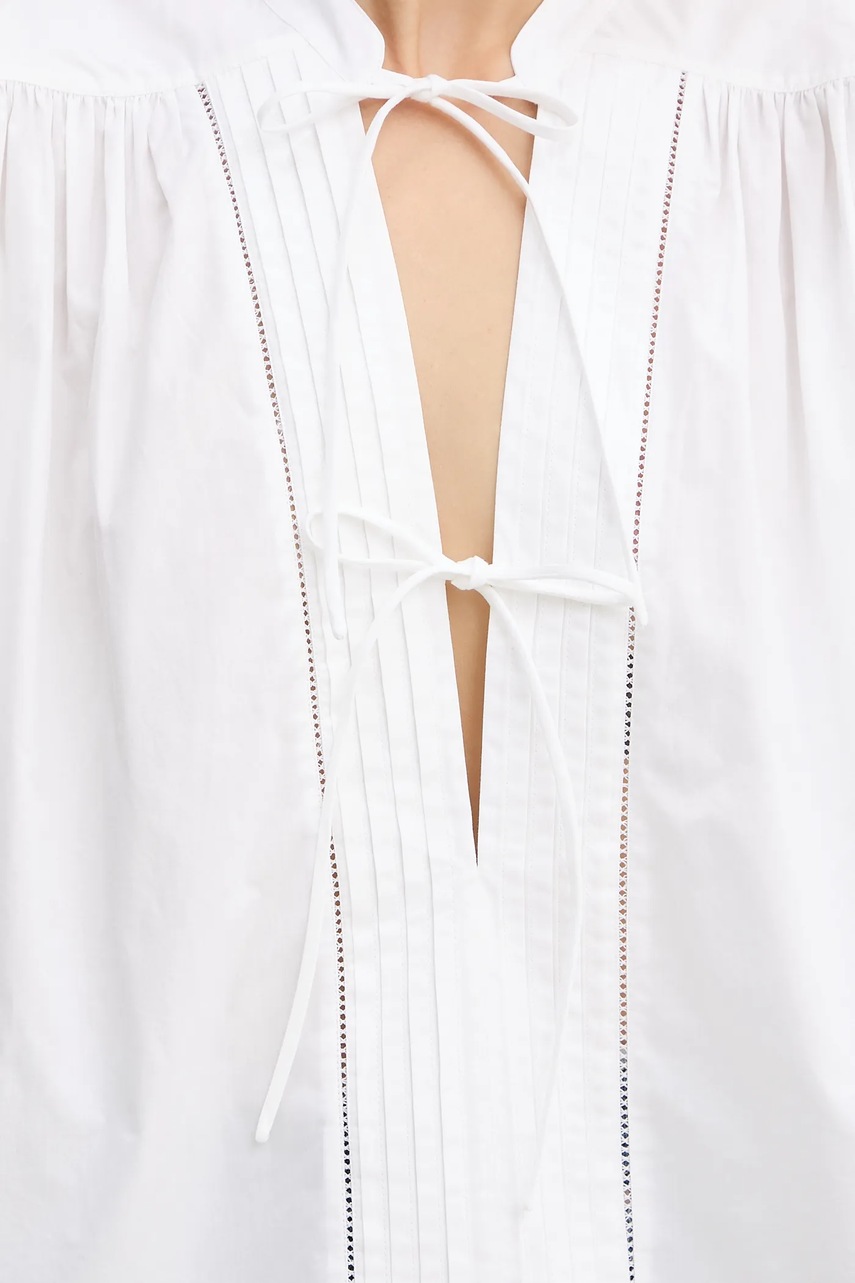 Bavlněná halenka BOSS Orange C_Bales